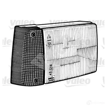 Фара VALEO L608E 2 9228 1193410344 029228