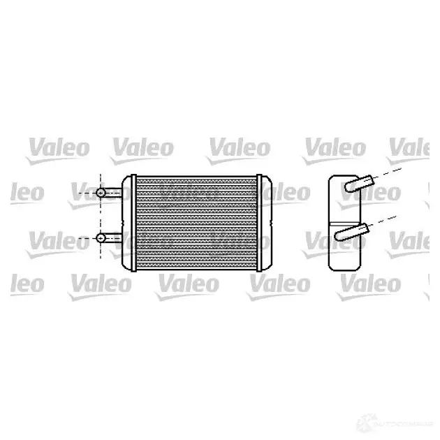 Радиатор печки, теплообменник VALEO 3276428122861 FQS05 K 812286 239984