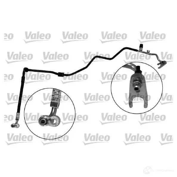 Трубка высокого давления кондиционера VALEO 3276428184043 241388 818404 DBJ2S K изображение 0