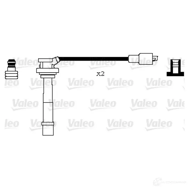 Высоковольтные провода зажигания VALEO 3276423460791 AJC PRA 223921 346079