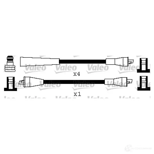 Высоковольтные провода зажигания VALEO 0LJBC RV 224365 346535 3276423465352 изображение 0