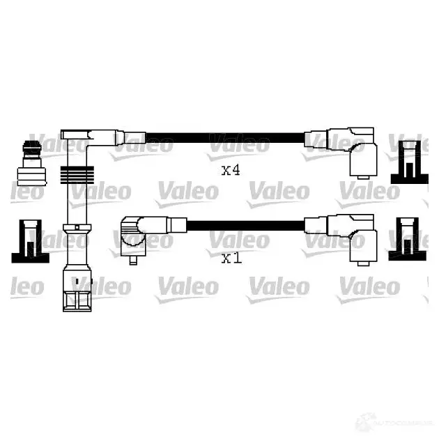 Высоковольтные провода зажигания VALEO 3276423463198 346319 9VC JY95 224152