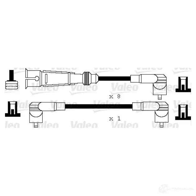 Высоковольтные провода зажигания VALEO 223942 346105 3276423461057 YYA7 J7