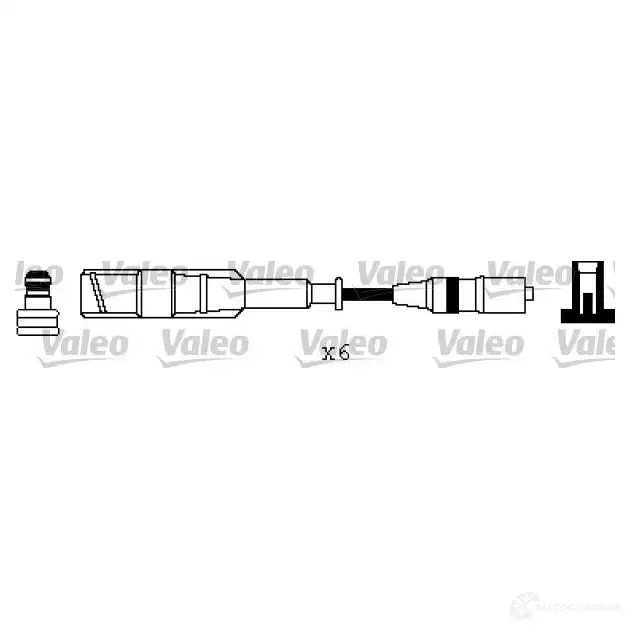 Высоковольтные провода зажигания VALEO 4 9ESB 224204 3276423463716 346371 изображение 0