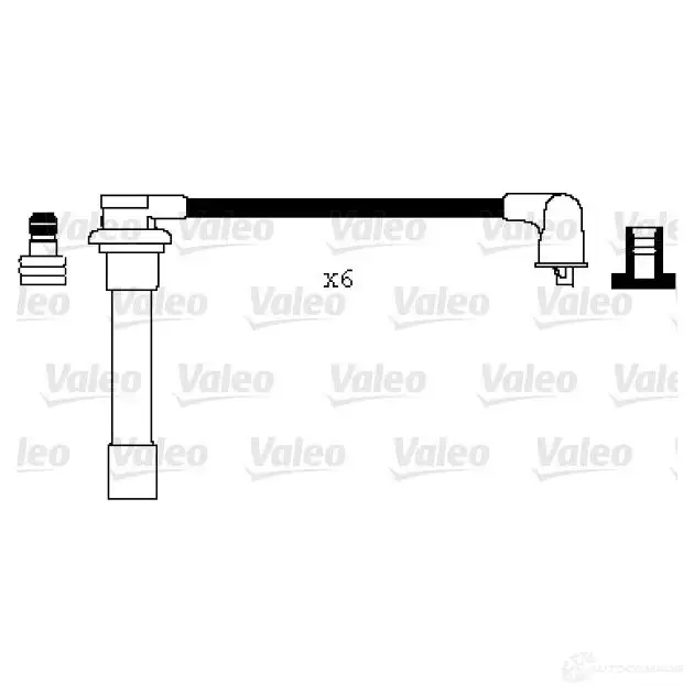 Высоковольтные провода зажигания VALEO 3276423460210 EQVEVJ 4 346021 223866