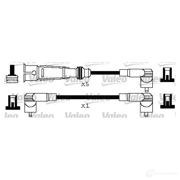 Высоковольтные провода зажигания VALEO 346296 3276423462962 1 HNHMX 224130