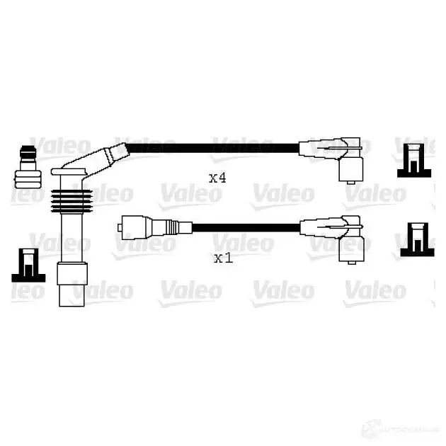 Высоковольтные провода зажигания VALEO WPA ABL 346010 223856 3276423460104