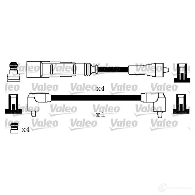 Высоковольтные провода зажигания VALEO 346333 3276423463334 ACUH 0VQ 224166