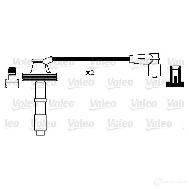 Высоковольтные провода зажигания VALEO 223847 E JXHSER 346001 3276423460012