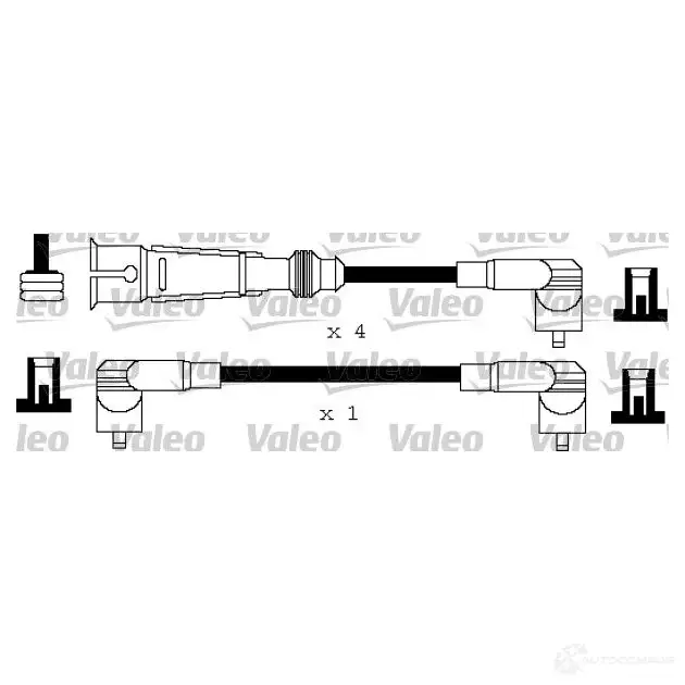 Высоковольтные провода зажигания VALEO UT0OO A 346119 223956 3276423461194 изображение 0