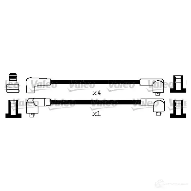 Высоковольтные провода зажигания VALEO WVI 1S55 3276423466274 346627 224455