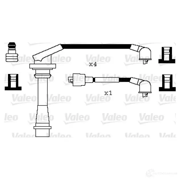 Высоковольтные провода зажигания VALEO 223920 PJY9 I3 346078 3276423460784