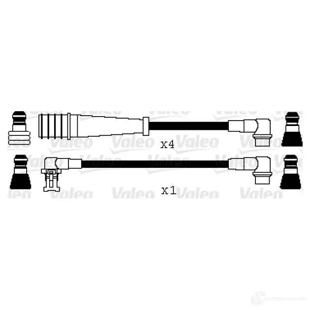 Высоковольтные провода зажигания VALEO 346031 3276423460319 223876 J630 MQ изображение 0
