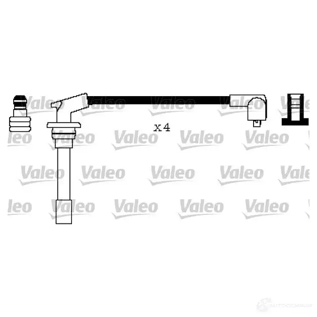 Высоковольтные провода зажигания VALEO 3276423466540 346654 224482 WDWVDE C изображение 0