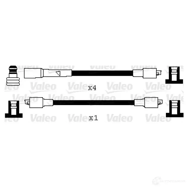 Высоковольтные провода зажигания VALEO J9566X R 3276423460166 223861 346016 изображение 0