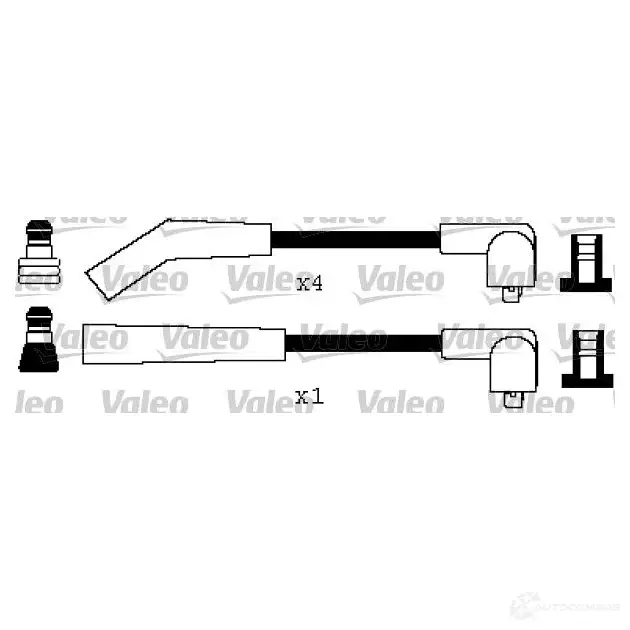 Высоковольтные провода зажигания VALEO UR3C 4 346342 3276423463426 224175
