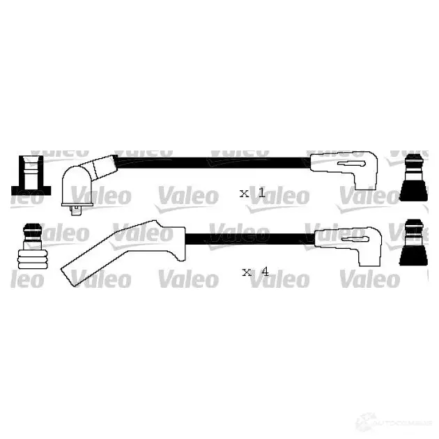 Высоковольтные провода зажигания VALEO 346153 223989 3276423461538 YSJX K