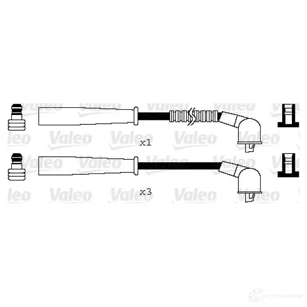 Высоковольтные провода зажигания VALEO UEKI 0TT 3276423460845 223926 346084 изображение 0