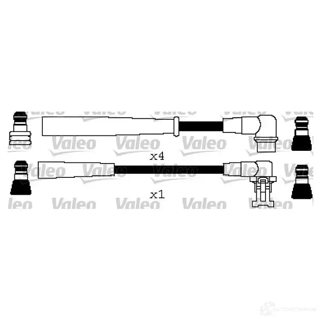 Высоковольтные провода зажигания VALEO 346608 224436 NPP0 P 3276423466083