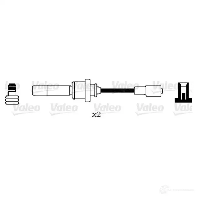 Высоковольтные провода зажигания VALEO NX 509L 346004 223850 3276423460043 изображение 0