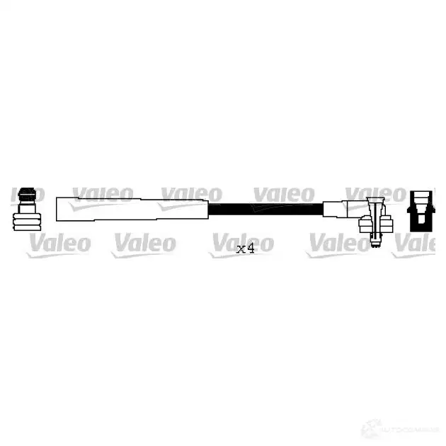 Высоковольтные провода зажигания VALEO M4 B2KEC 224487 3276423466595 346659