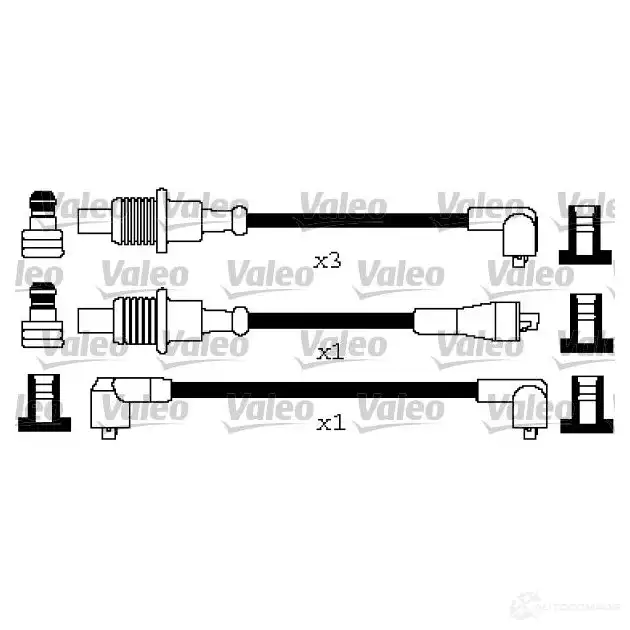 Высоковольтные провода зажигания VALEO 346650 224478 3276423466502 60XU L