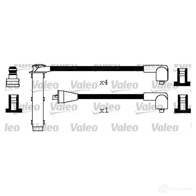 Высоковольтные провода зажигания VALEO 224484 346656 3276423466564 5B2H6 3L