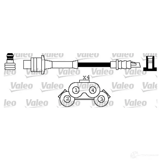 Высоковольтные провода зажигания VALEO MU9F0 F 224260 3276423464294 346429