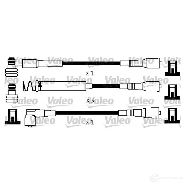 Высоковольтные провода зажигания VALEO 224495 3276423466670 CC 6869 346667 изображение 0