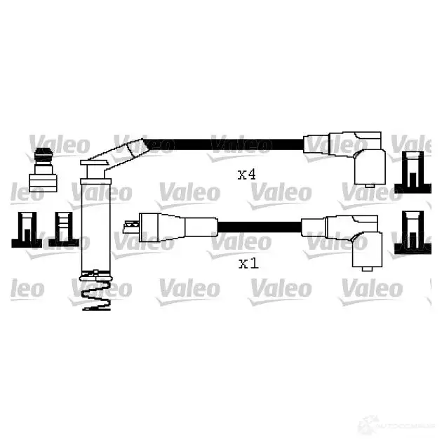 Высоковольтные провода зажигания VALEO 224235 3276423464034 REA SDLP 346403