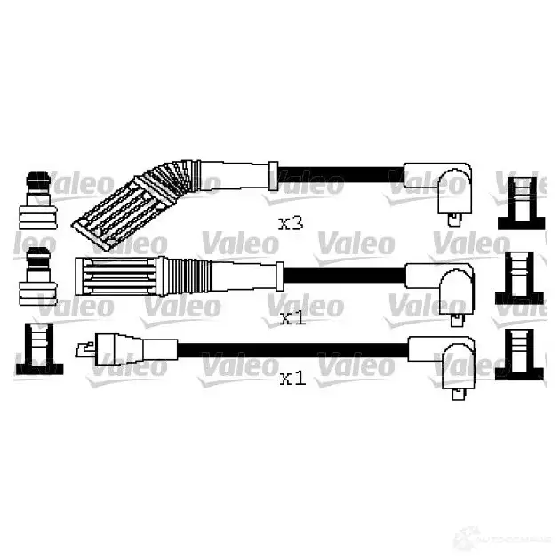 Высоковольтные провода зажигания VALEO X1 S06 224359 3276423465291 346529
