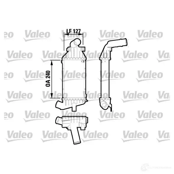 Интеркулер VALEO 817399 1206192638 3276428173993 6 MVFK