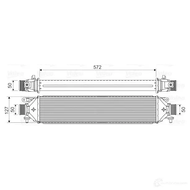 Интеркулер VALEO UTPK8 W 818824 3276428188249 241545 изображение 0