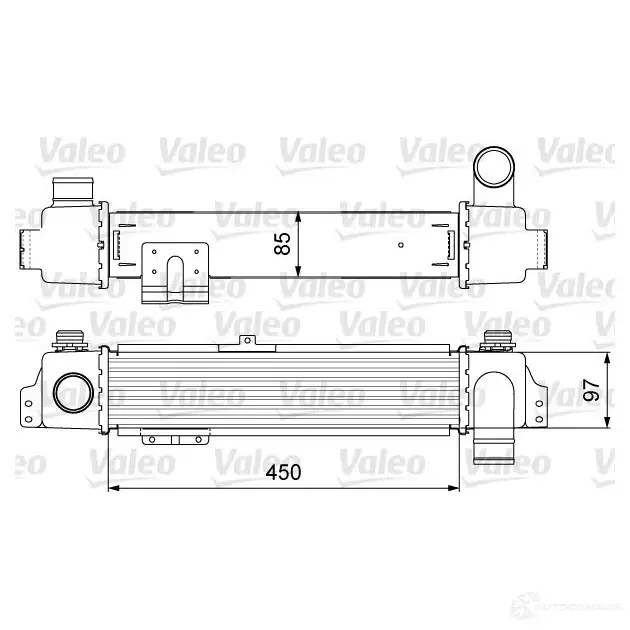 Интеркулер VALEO UA1 HD 1437872718 818634
