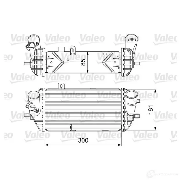 Интеркулер VALEO 818637 1437874475 CCK 558