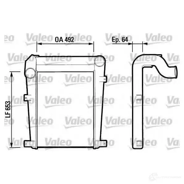 Интеркулер VALEO Z6IXF7F 240720 100 303762 816802