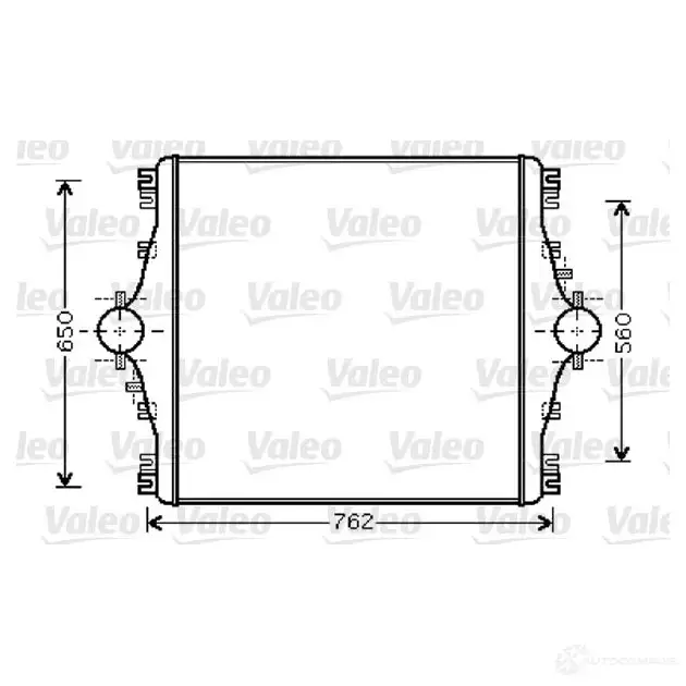 Интеркулер VALEO 4 FHRRJ4 241510 818751 3276428187518
