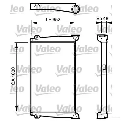 Интеркулер VALEO 100311 311 818775 KEPHU5 241519 изображение 0