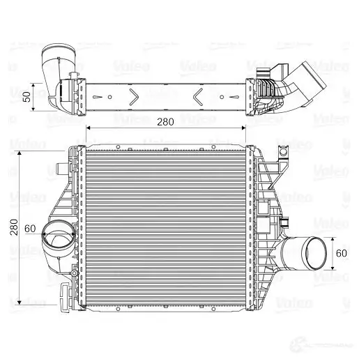 Интеркулер VALEO VDZN FG0 818590 1424248406 3276428185903