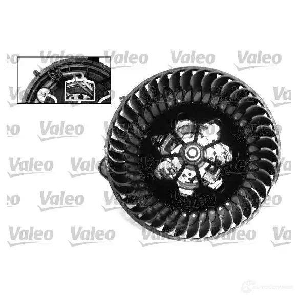 Моторчик вентилятора печки VALEO 715074 9 90404MV 235296 DE6WW