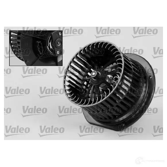 Моторчик вентилятора печки VALEO 3276427150285 235262 715028 H XN1R