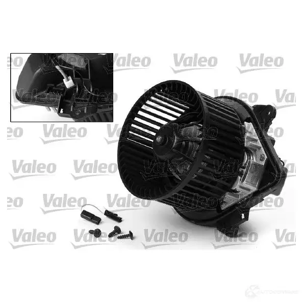 Моторчик вентилятора печки VALEO F65 8268N 698327 BVAXLA 234216 изображение 0