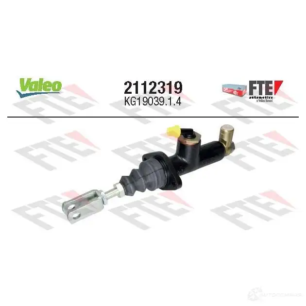 Главный цилиндр сцепления VALEO N641 O 1437887552 2112319
