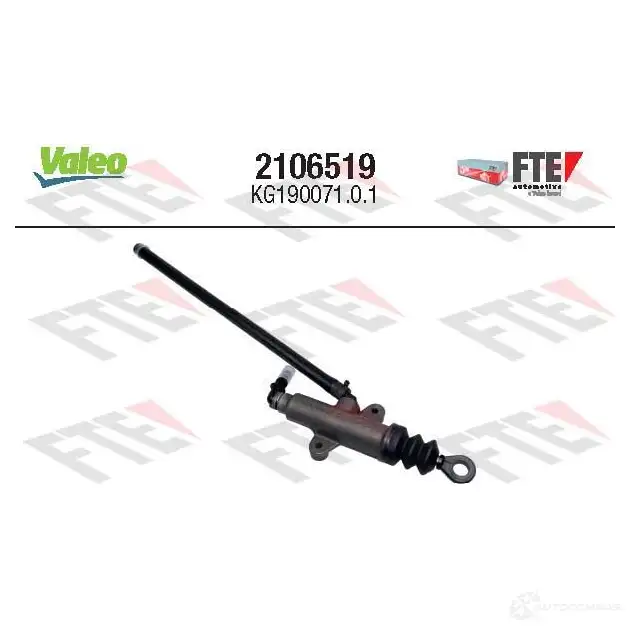 Главный цилиндр сцепления VALEO 8YZ 9WD 1437887777 2106519