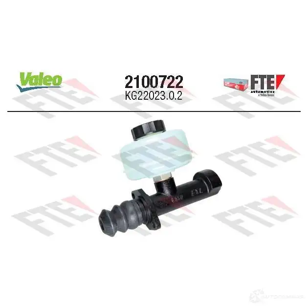Главный цилиндр сцепления VALEO DEIB H 1437887533 2100722