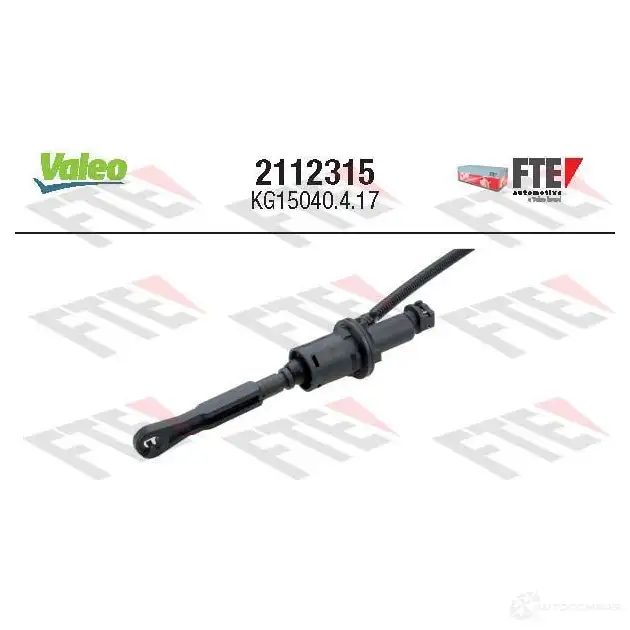 Главный цилиндр сцепления VALEO 2112315 8B 4ZZB 1437887877