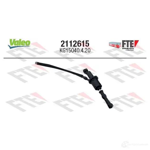 Главный цилиндр сцепления VALEO B GZ6F 2112615 1437888062