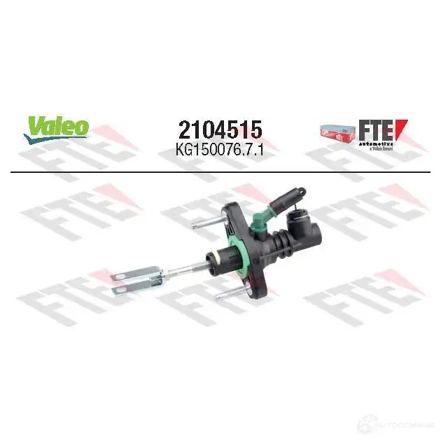 Главный цилиндр сцепления VALEO 1437888128 89QMR N 2104515