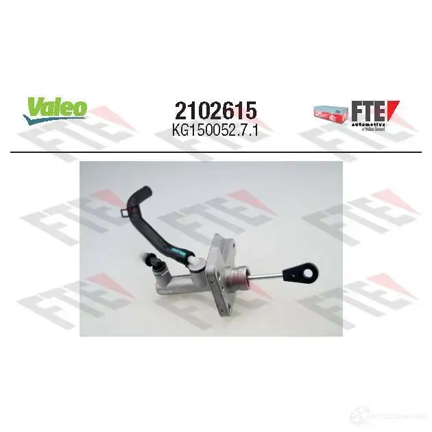 Главный цилиндр сцепления VALEO 1437888105 2102615 TF6DV J
