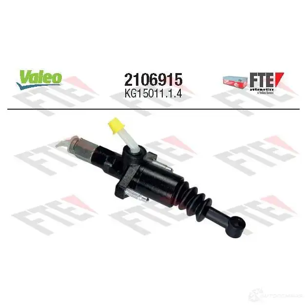 Главный цилиндр сцепления VALEO 2106915 1437888207 DL8 LJPA